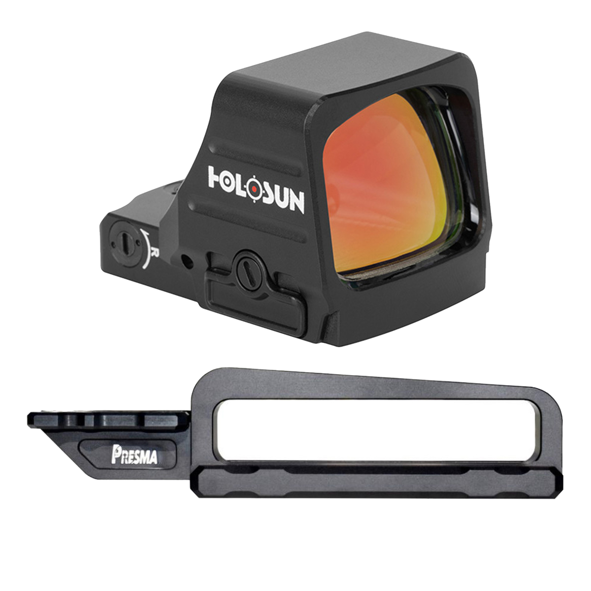  Presma Carry Handle Red Dot Bundle with Holosun 507 Elite Competition Red Dot Sight