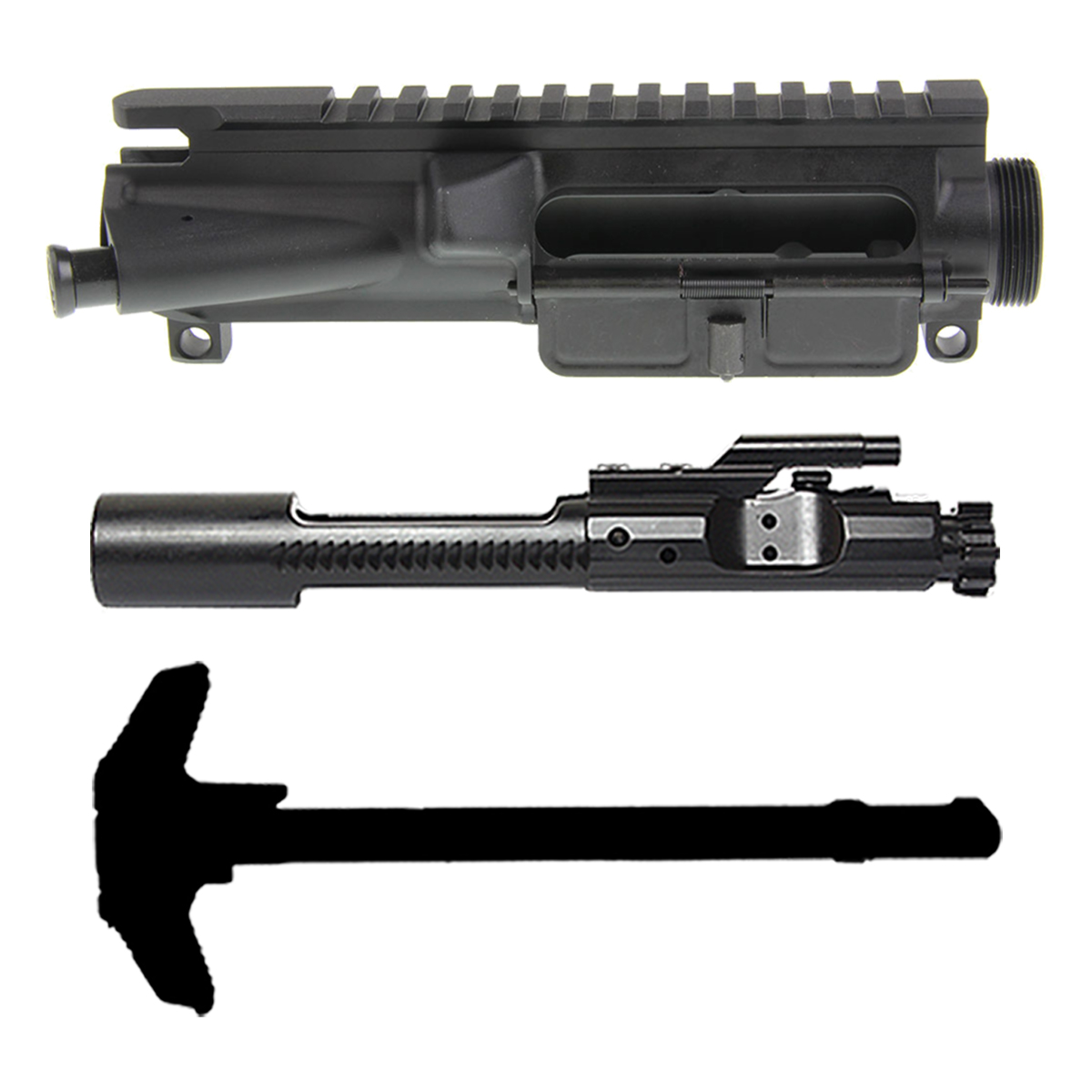 Davidson Defense AR-15 Complete Upper Build Kit, 7075-T6 Anodized Upper, M4 Feed Ramps, BCG Made In USA (5.56/.223/.300/.350), Blind Box Ambi Charging Handle, Forward Assist & Dust Cover