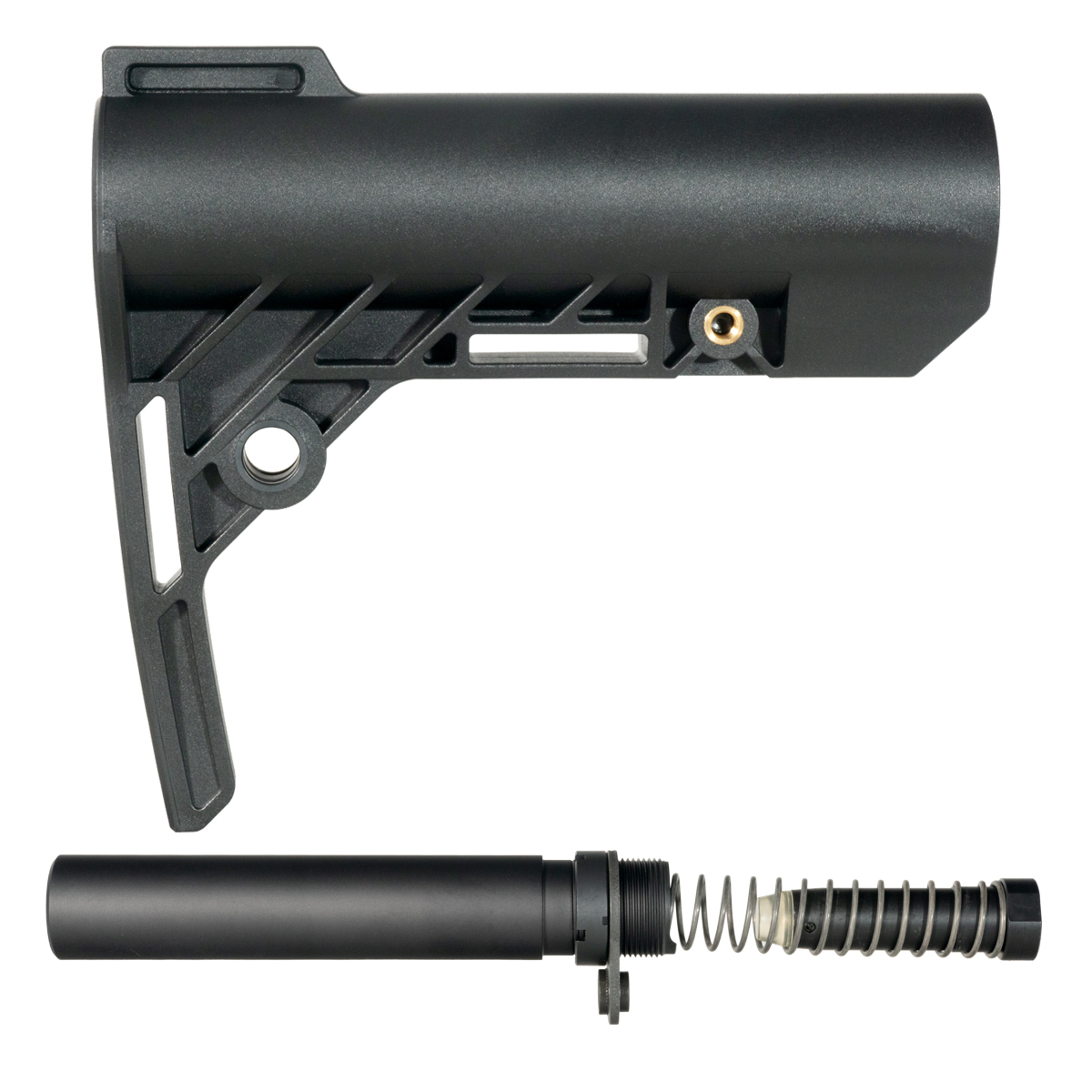  Davidson Defense Polymer AR Brace AR-9 Pistol Buffer Tube Kit w/ Ambidextrous QD End Plate
