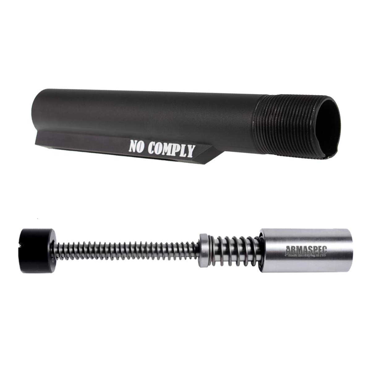 Armaspec H3 Stealth Recoil System & No Comply Buffer Tube Bundle