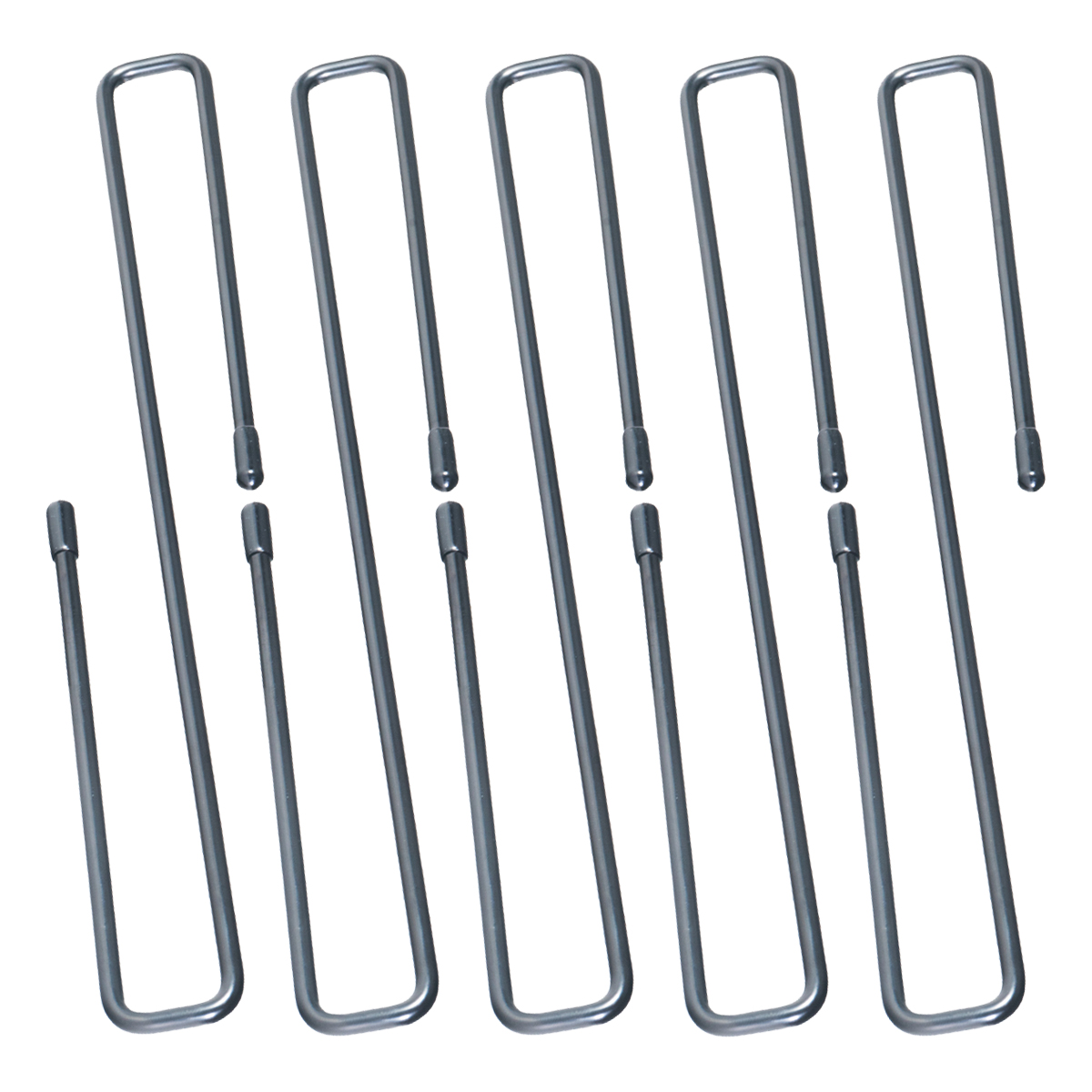 Safe Under-Shelf Gun Hanger, Steel Storage Hooks, 5-Pack