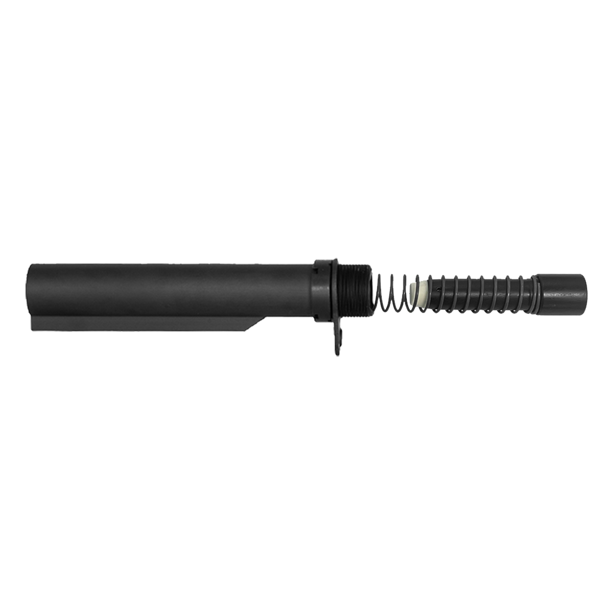 AR-15 PCC Heavy-Duty 6-Position Buffer System Kit with 8 oz. Long Buffer, Carbine Spring, Castle Nut & End Plate