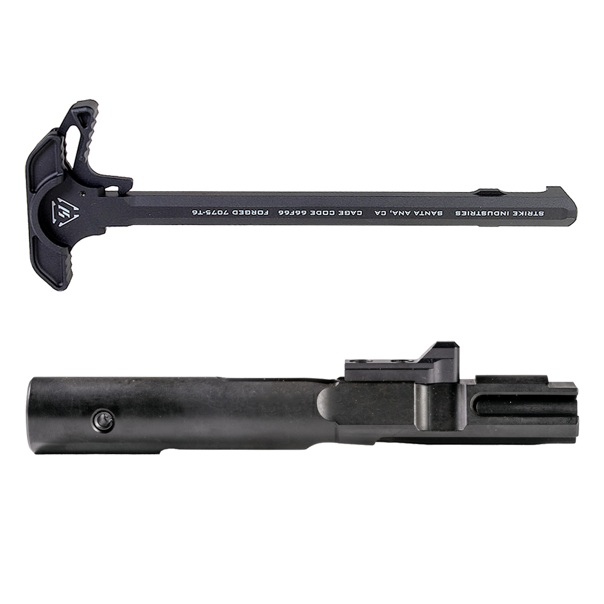  Davidson Defense 9MM PCC AR-9 Bolt Carrier Group, Strike Industries AR-15 Charging Handle - Extended Latch