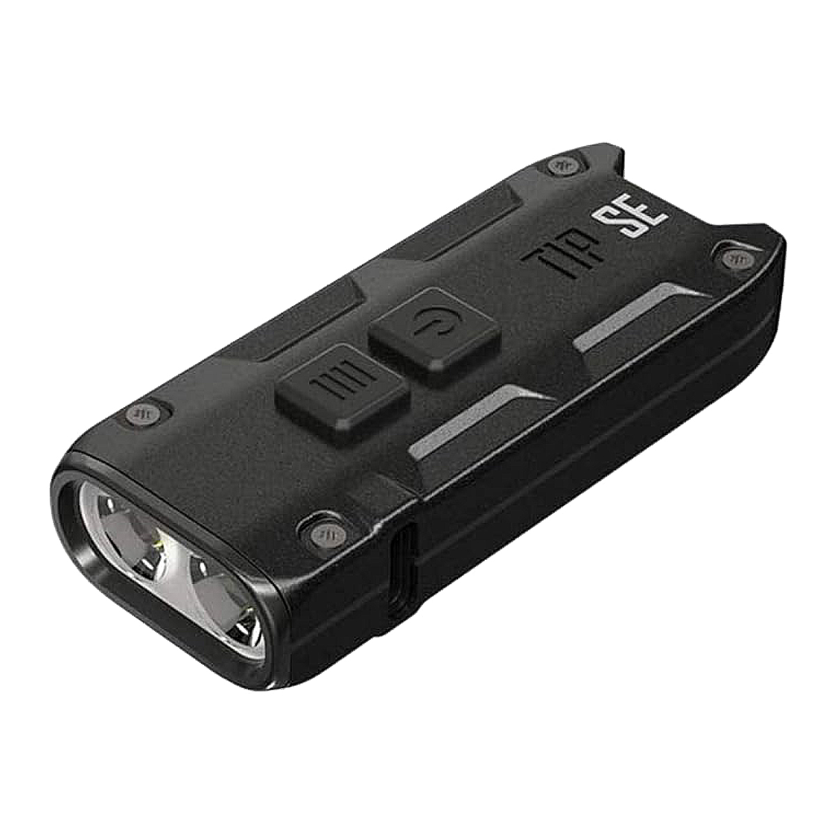 Nitecore Tip SE 700 Lumen Rechargeable Keychain EDC Flashlight, 4 Brightness Levels, Black