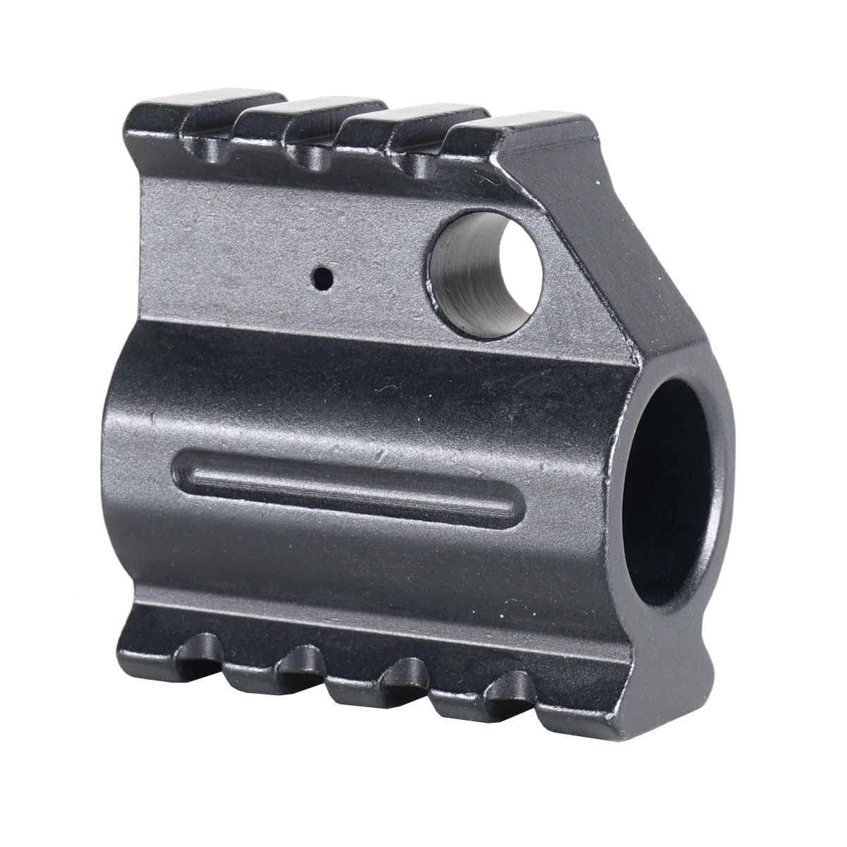 Recoil Technologies 0.750 Slant Gas Block W/ Top & Bottom Picatinny Rails