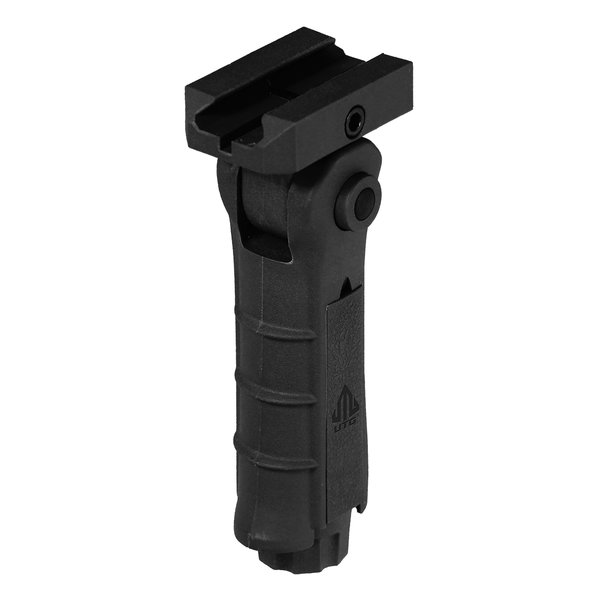 Leapers Inc. UTG Model 4 Ambidextrous 5-Position Folding Vertical Foregrip, Picatinny, Black