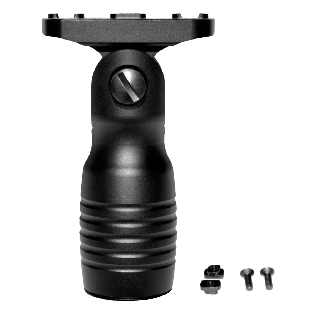  Short Aluminum M-Lok 5 Position Front Grip Foregrip, Black