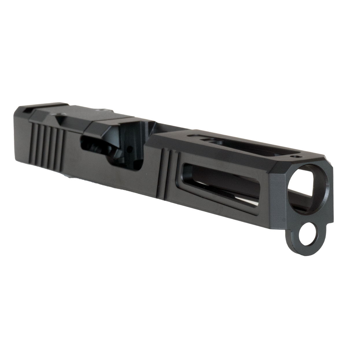 Stiffler MFG Viper Glock 17 Compatible Slide - Graphite Black Cerakote, Stripped, G17 Gen 1-3