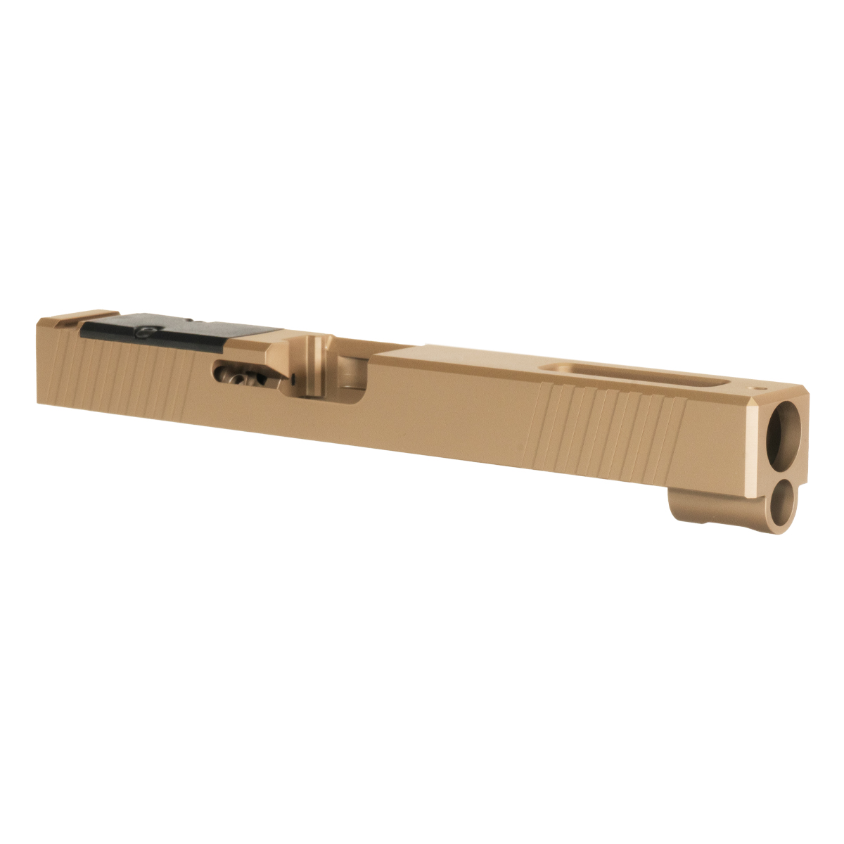 Davidson Defense G34 Gen 3 Compatible Stripped FDE Slide, RMR Cut, Includes Cover Plate and Large Top Window Port, 17-4 Stainless