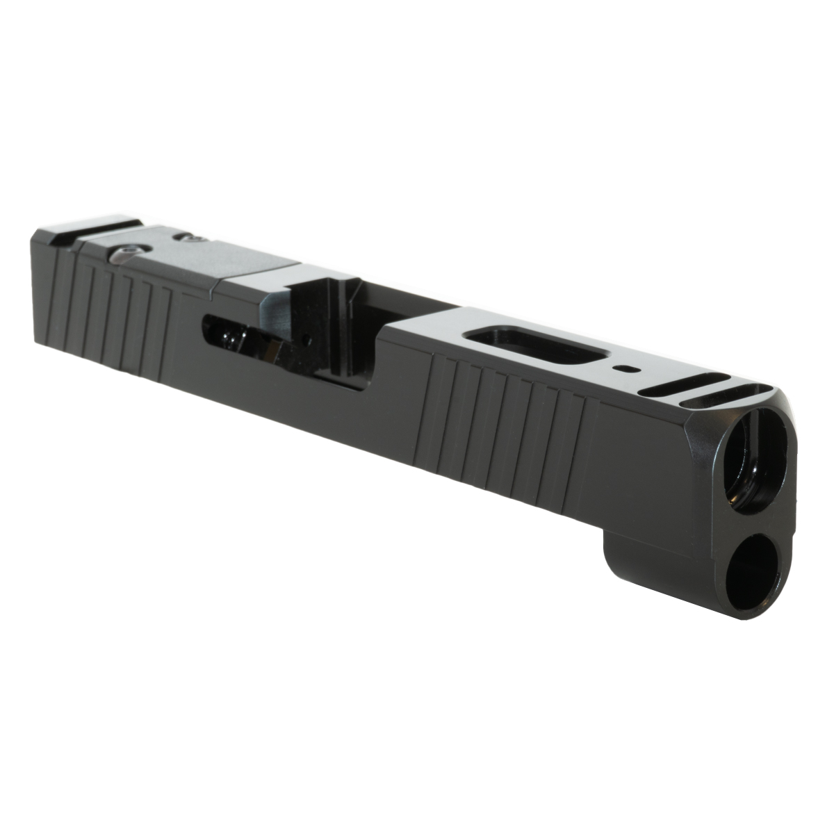 Mercury Precision G43 & G43X Compatible Slide, Integrated Comp, RMS Cut, Single Window, N3 Black