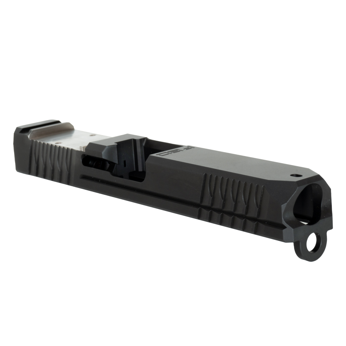  P80 PFS9 OCS G17 Compatible Black Nitride Slide with uncoated Optic Cut