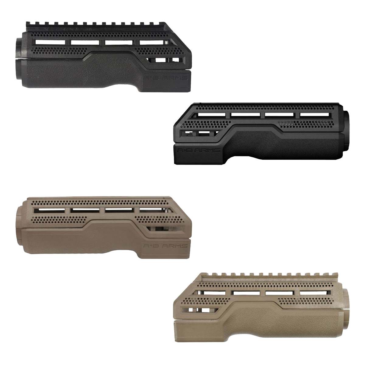 A*B Arms Carbine Length Drop-in Handguard - Color and Model Vary