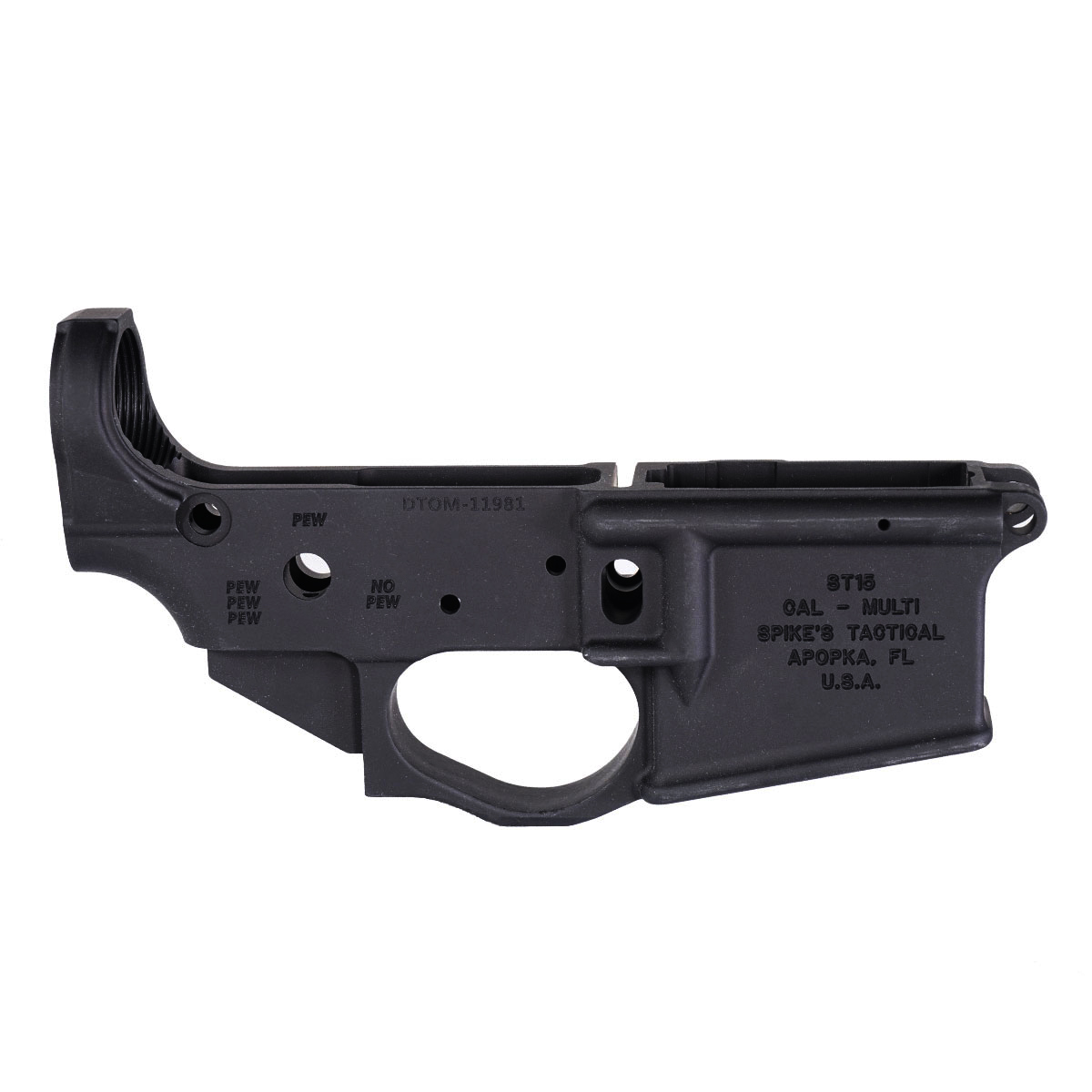 Spike's Tactical Lower Receiver, Stripped - Gadsden - BLEM