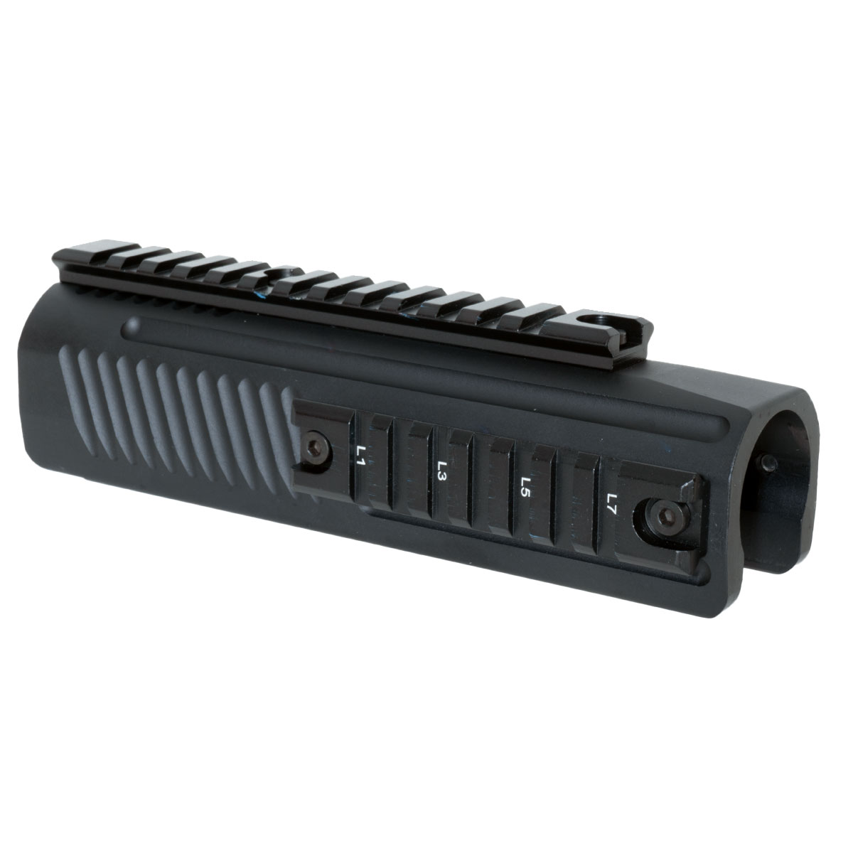 ALUMINUM FOREND TRI RAIL FOR REMINGTON 870 12 GAUGE SHOTGUN W/ 3 ...