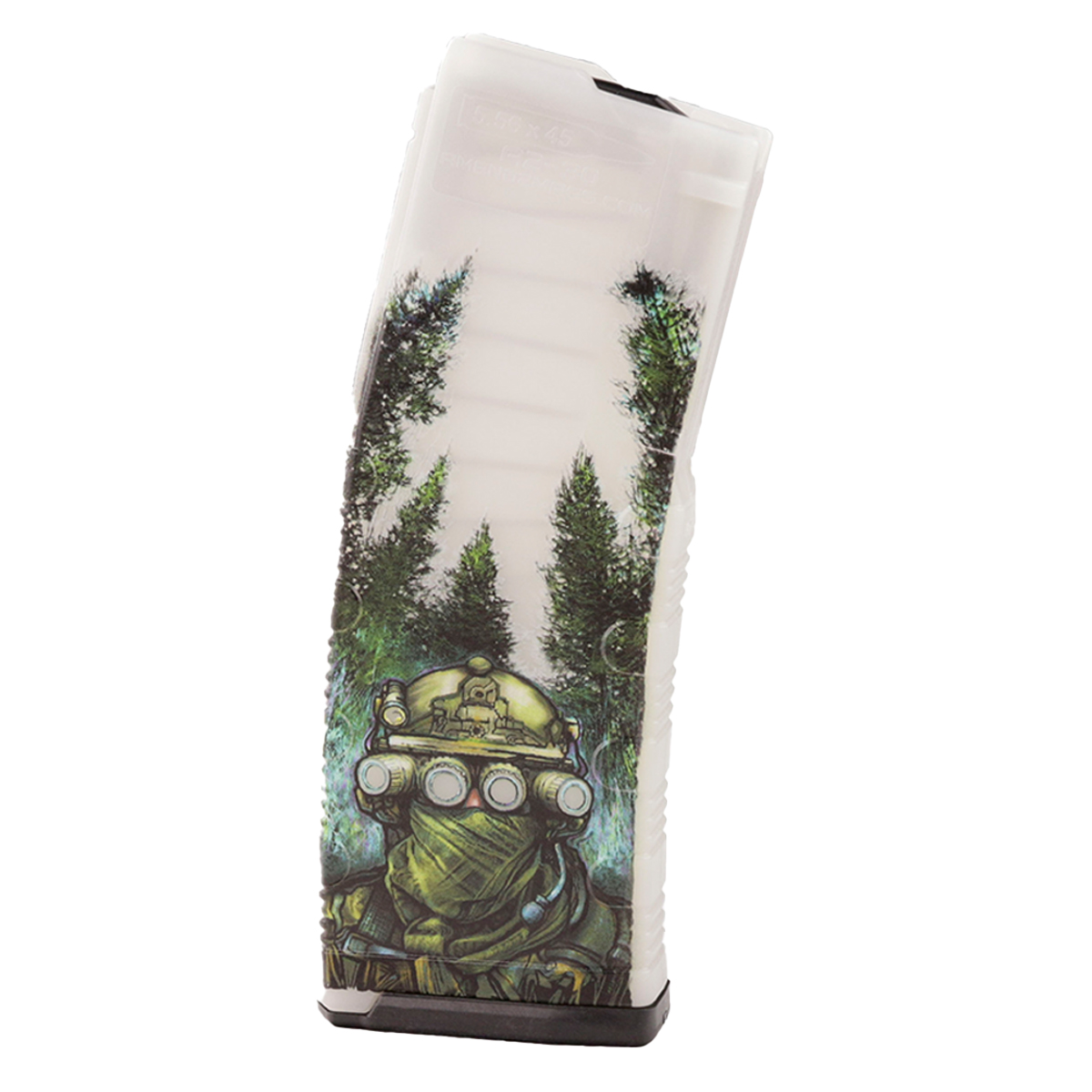 Amend2® 30 Round Mod-C 'Four Eyes' Mag - Glow In The Dark