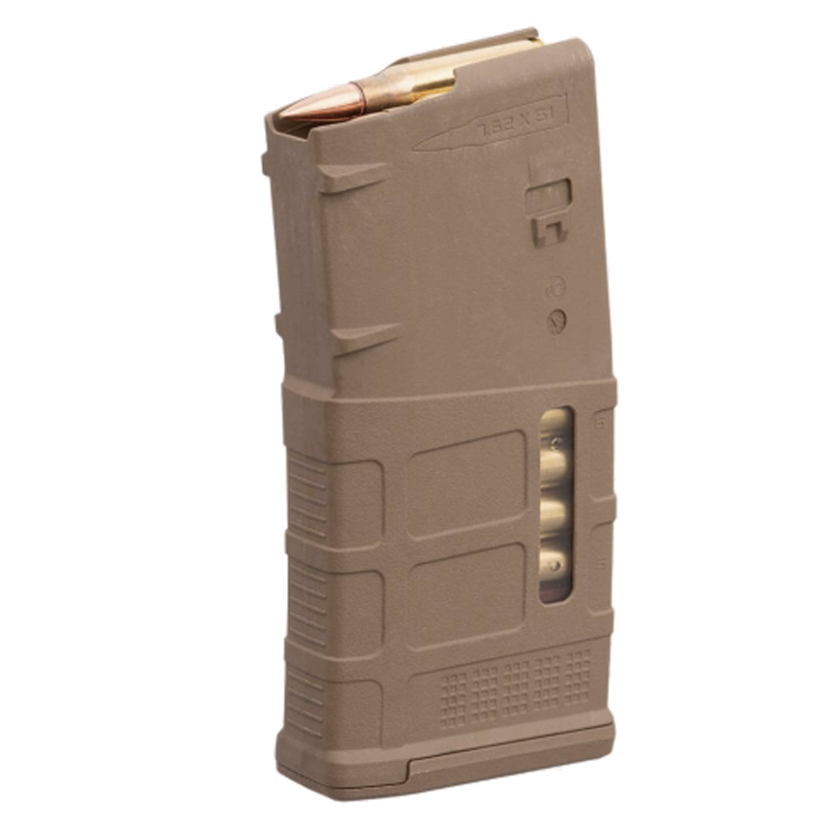  Magpul FDE 20RD .308 MAG, PMAG LR/SR G-M3 w/Window