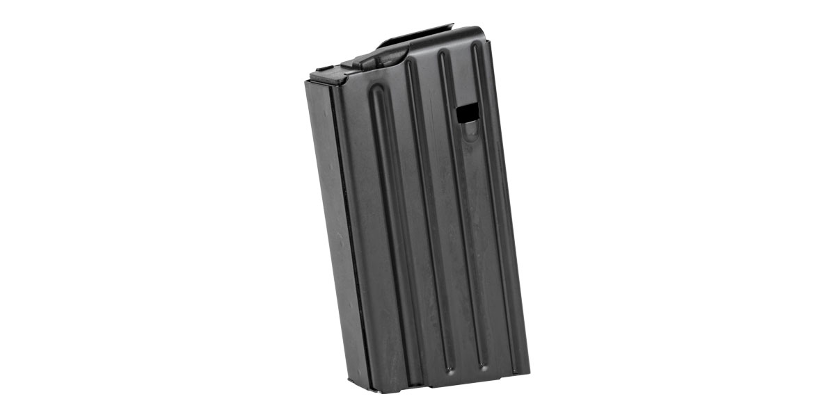 ProMag DPMS LR-308 AR-10 Magazine .308 Win/7.62 NATO, 20 Round Capacity, Blued Steel, MPN: DPM-A1