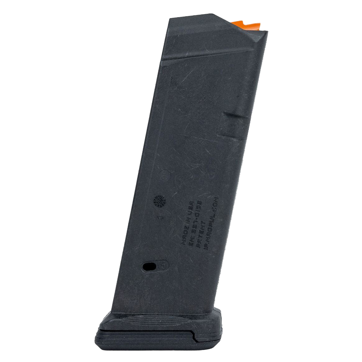 Magpul PMAG 15 Round Magazine GL9, G19 Compatible, 9mm, Black