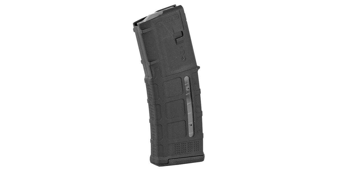 Magpul Magpul Industries, Magazine, M2 With Window, 223 Rem/556NATO, 30Rd, Fits AR Rifles, Black Finish, Gen 2