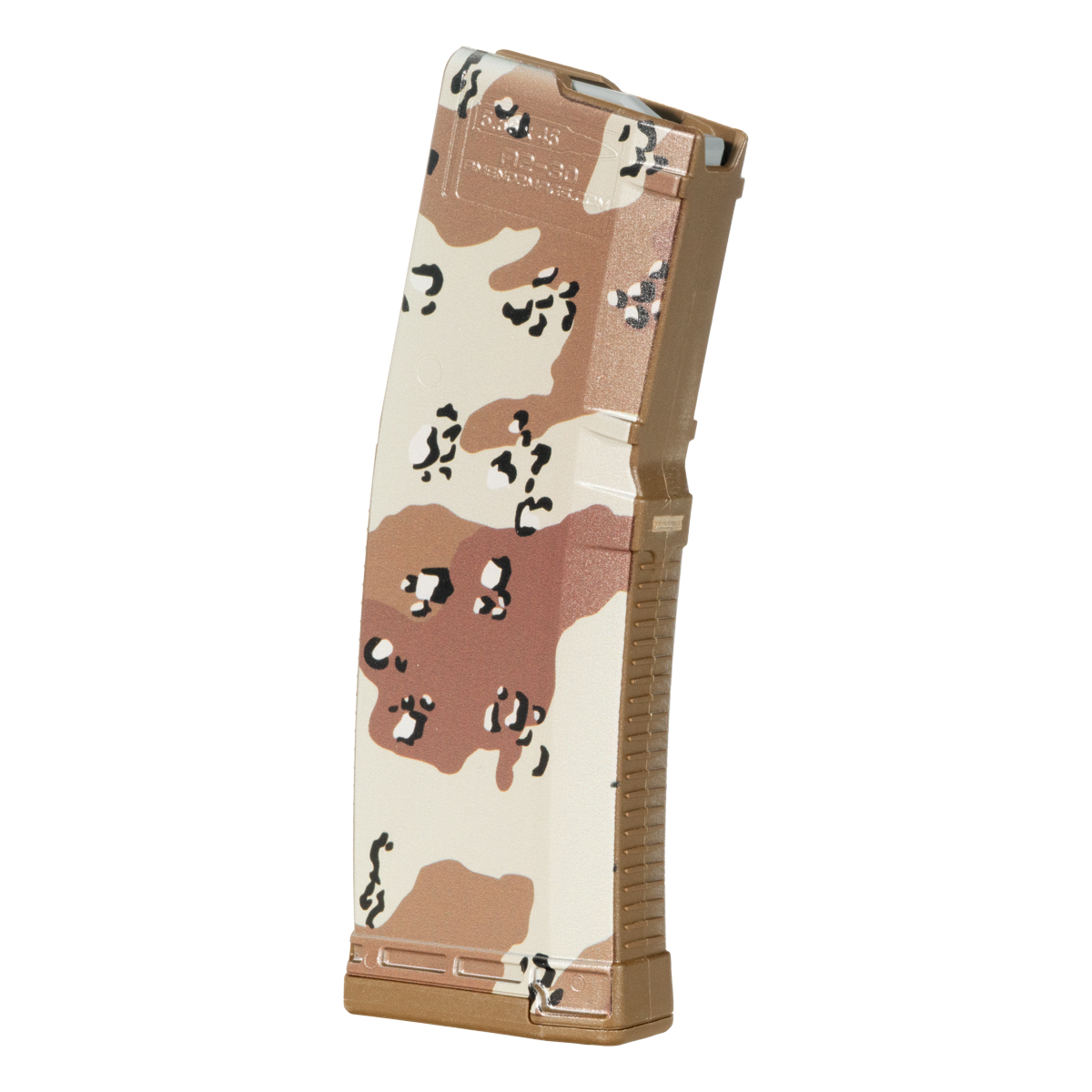Amend2 AR-15/M4/M16 Mod-A 30-Round Magazine, 5.56 NATO/.223 Remington, Coyote Brown with Desert Chocolate Chip Camo UV Print