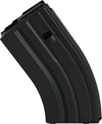  DuraMag 20 Round 7.62X39 Magazine, Stainless Steel, AR Pattern, Anti-Tilt AGF Follower - BLACK