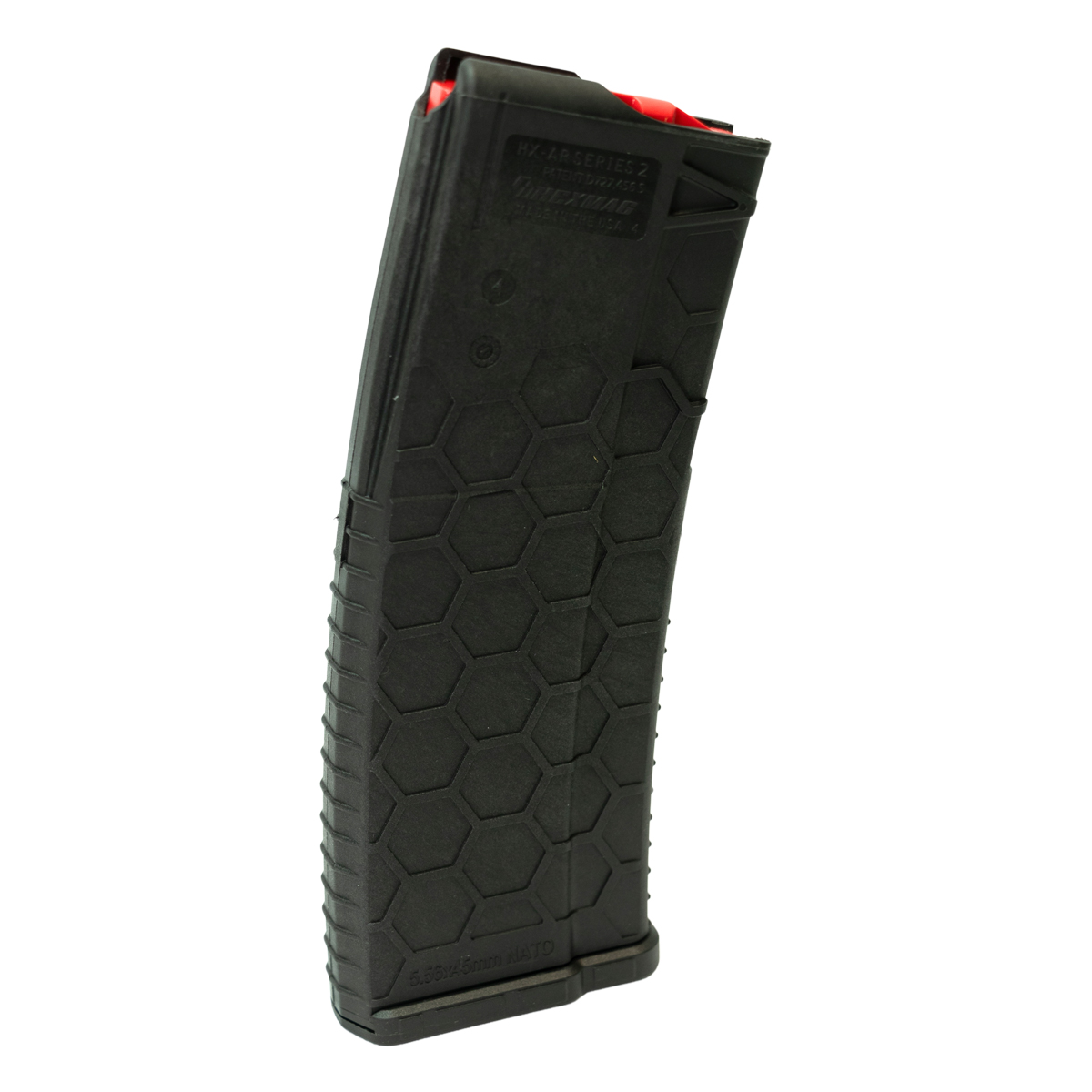  HEXMAG Series 2 15-Round AR-15 Magazine, PolyHex2, Black, .223 / 5.56 NATO / .300 AAC Blackout