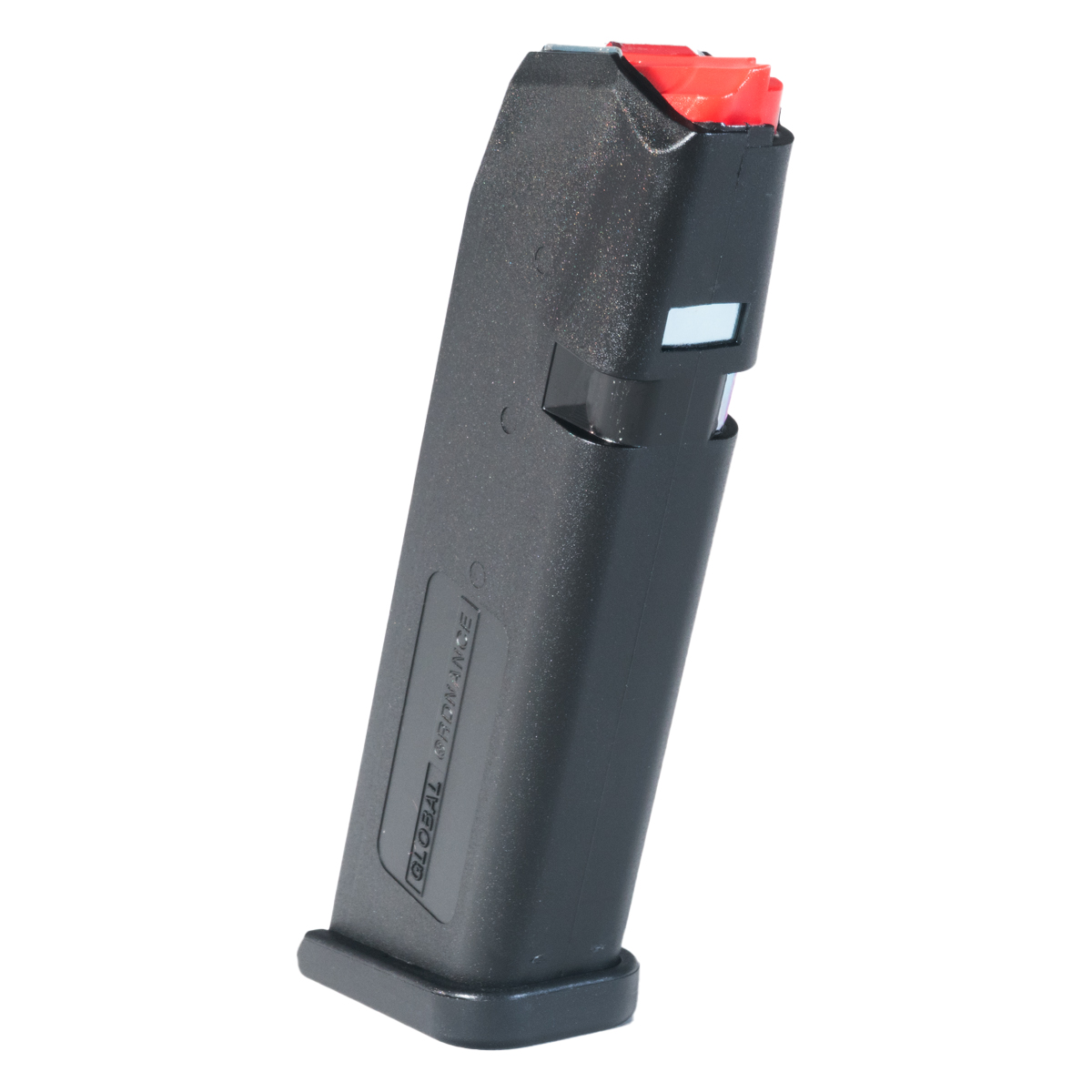  Global Ordnance 17 Round 9mm Magazine, Glock Type, Black