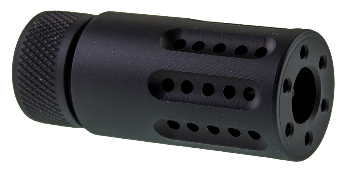 Guntec AR-15 1/2x28 Micro Slip Over Barrel Muzzle Brake
