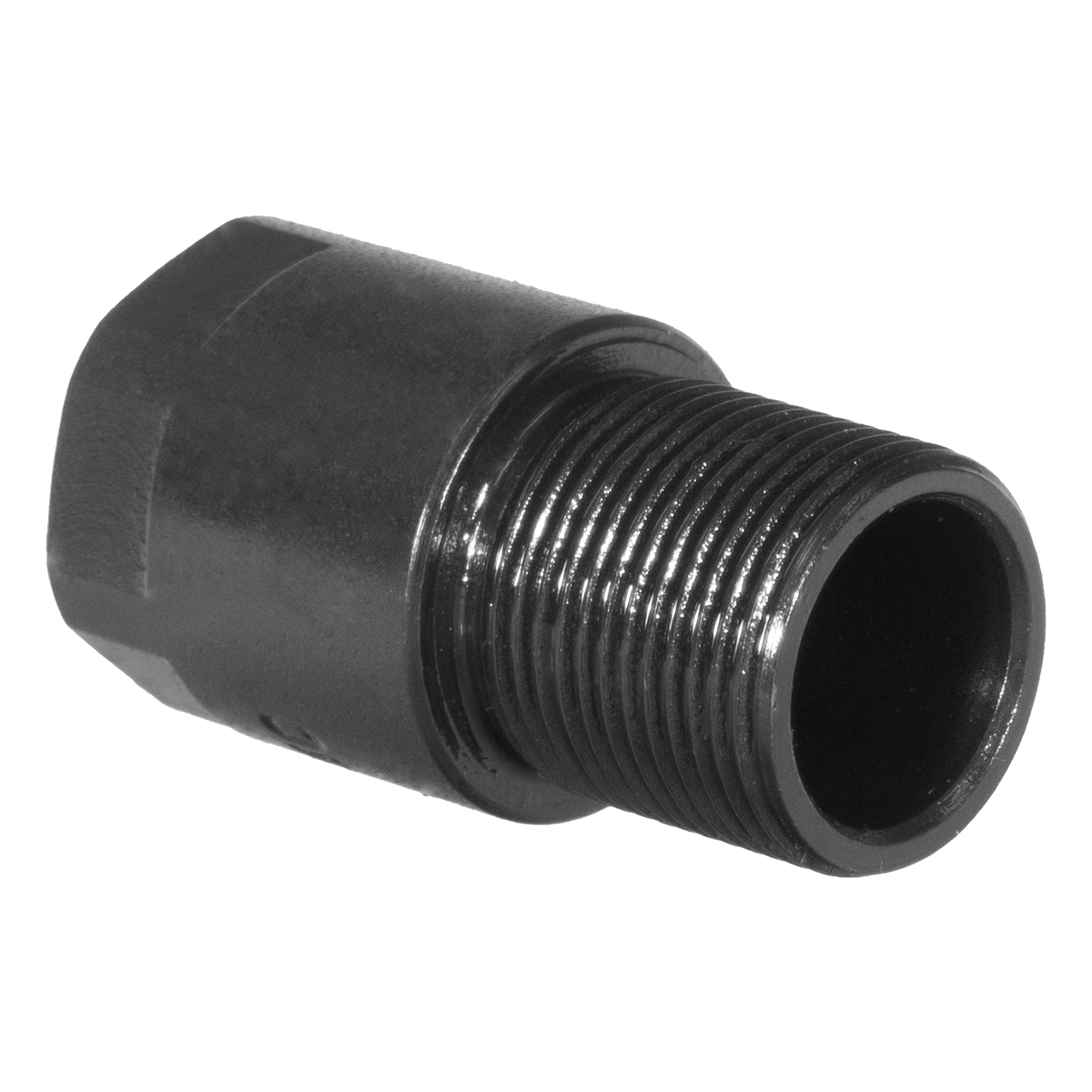 Hughes Precision Thread Adapter .578x28RH(F) to 5/8x24RH(M)