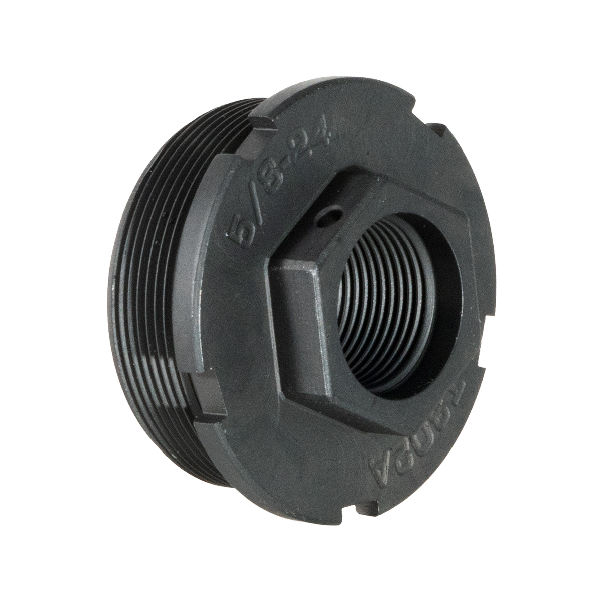  Dead Air Direct Thread Hub Mount, 5/8x24, Black