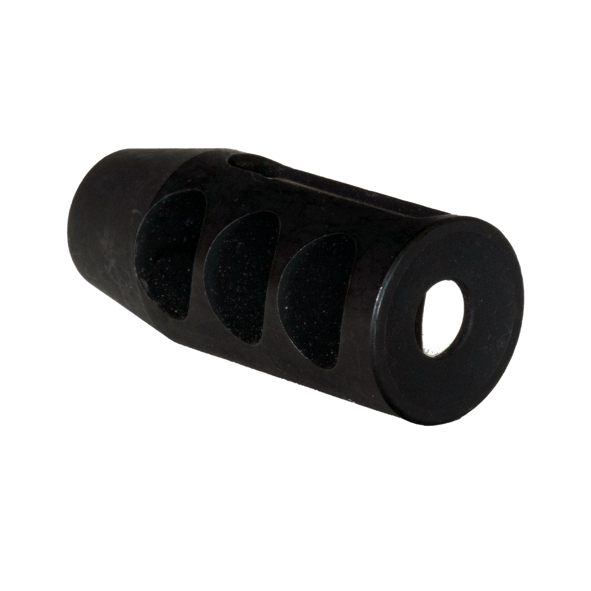 Mercury Precision AR10/LR308 muzzle break 5/8X24 4140 steel 6 port phosphate black