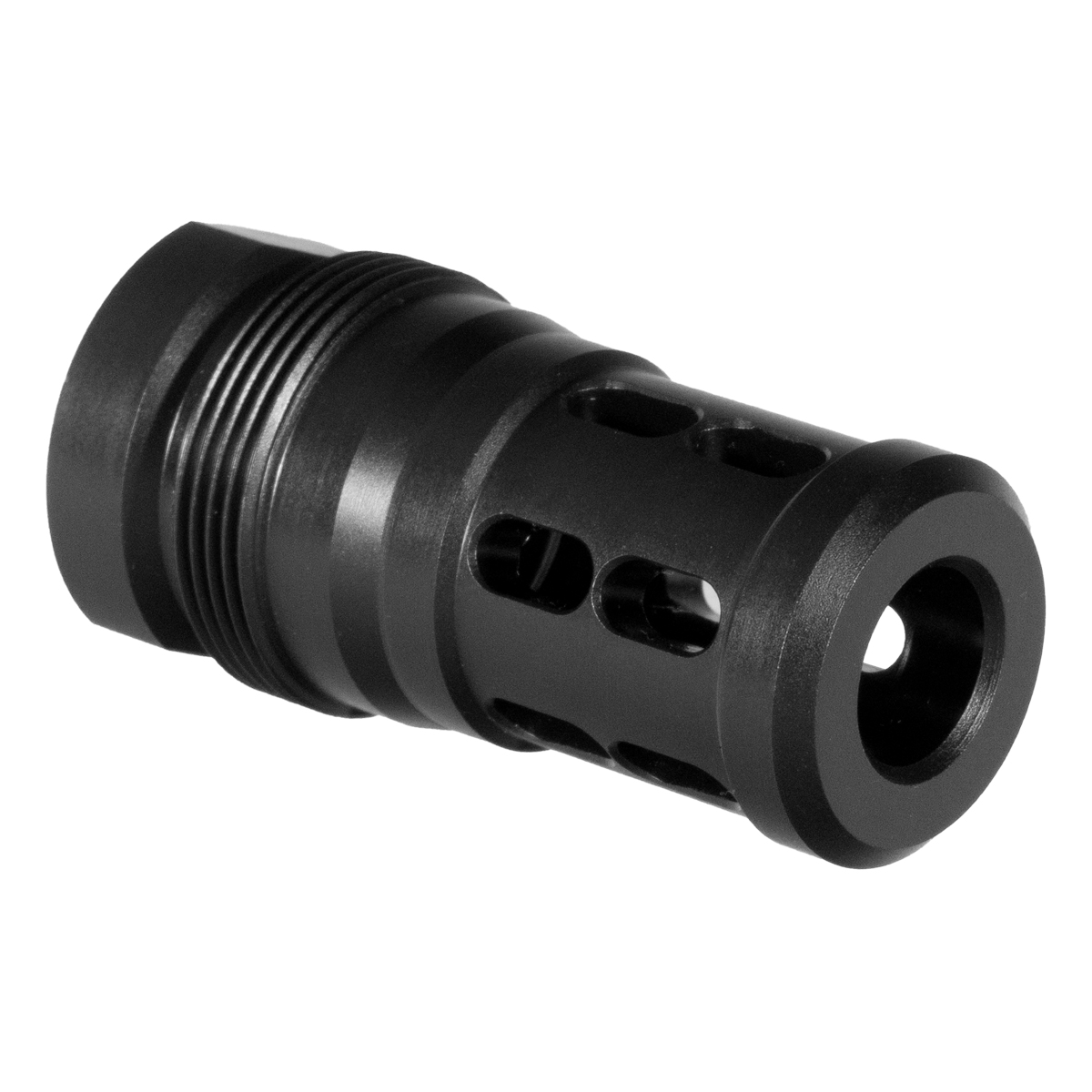 Delta Team Tactical Plan B Bartizan Muzzle Brake, 5/8x24, 17-4 H1150 Stainless Steel, Nitride