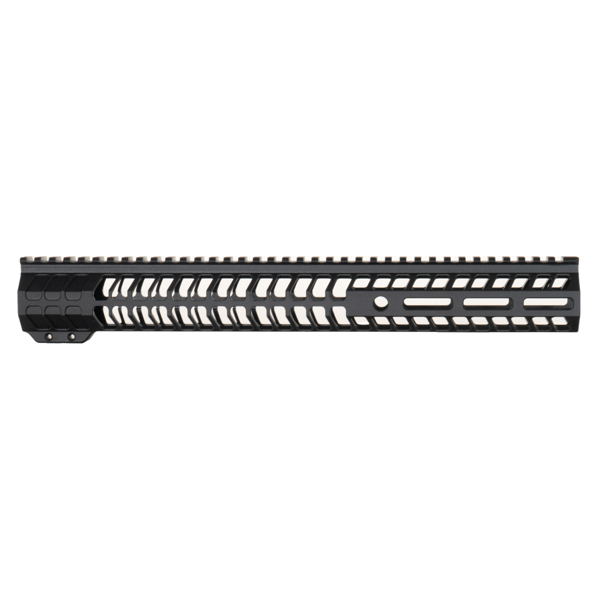 Davidson Defense 15-inch AR-15 Handguard Black Anodized with M-Lok Side-Slot Cuts at 3 and 9 O’Clock