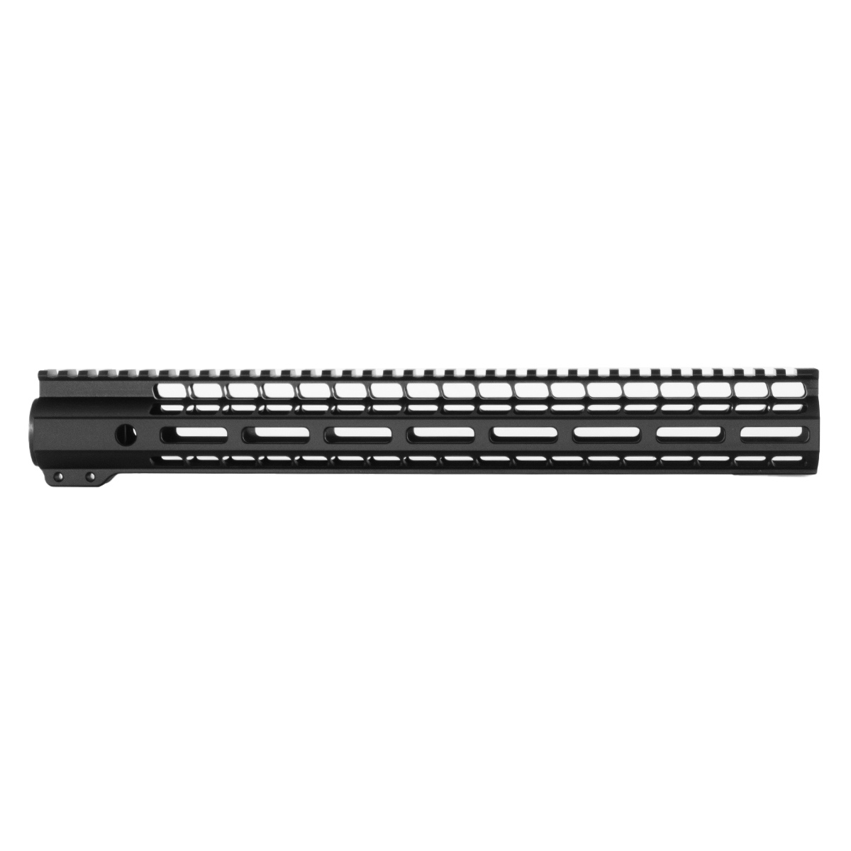 Davidson Defense Stomping Ground 15-inch M-Lok AR-15 Handguard,Full Rail, QD Point, Black, Anodized