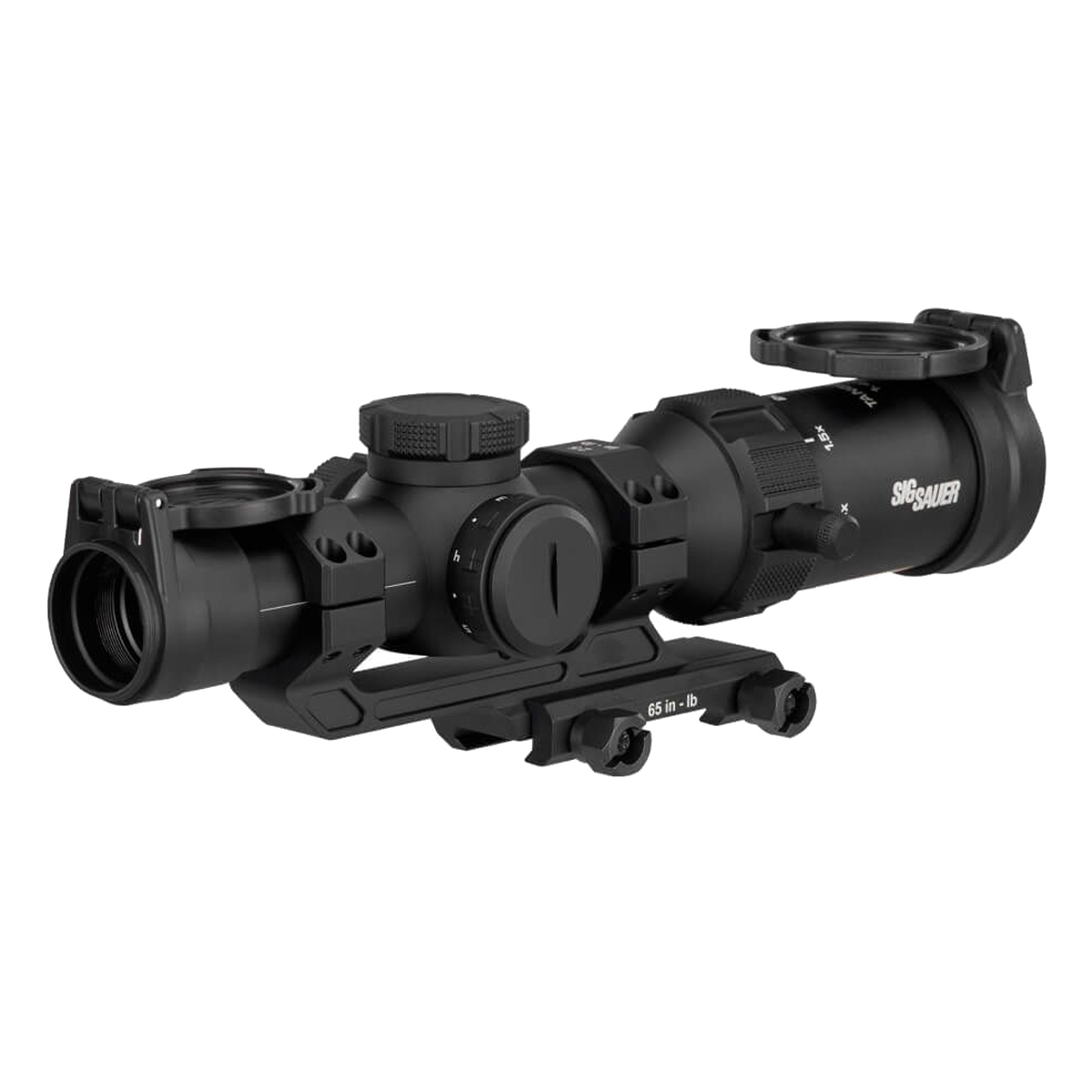 SIG Tango SPR 30mm 1-4x24mm SFP, Illuminated Hellfire FL-4 Reticle, Mount Included, Black