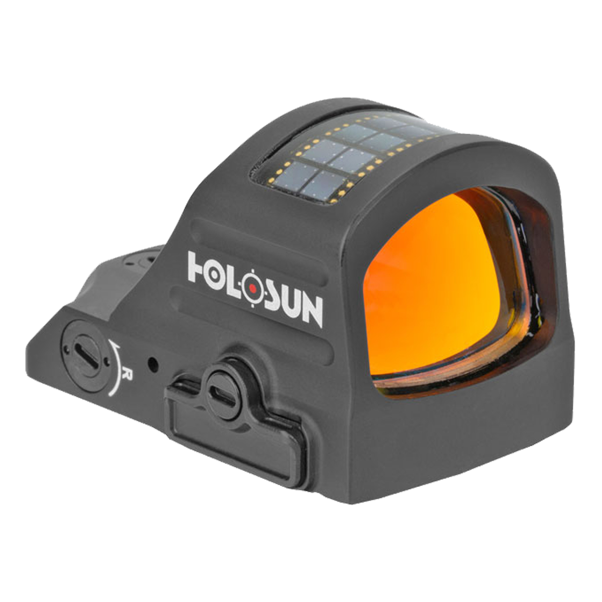  Holosun 507C-X2, Red Dot, 32 MOA Ring & 2 MOA Dot, Black, Side Battery, Solar Failsafe, RMR