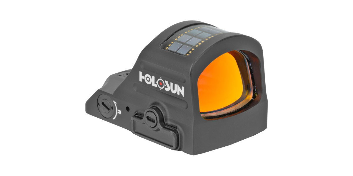 Holosun Holosun Technologies, 507C-X2, Red Dot, 32 MOA Ring & 2 MOA Dot, Black Color, Side Battery, Solar Failsafe