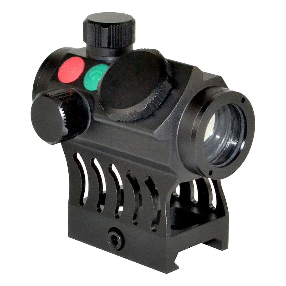 Presma Red Hawk Series Compact Reflex Red/Green Dot Scope, Integrated 1