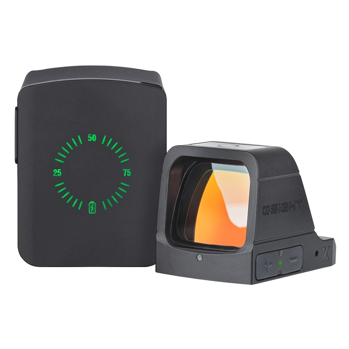  Olight Osight X 3 MOA Dot & 32 MOA Circle w/ OAL Material, Red Circle Dot, Black