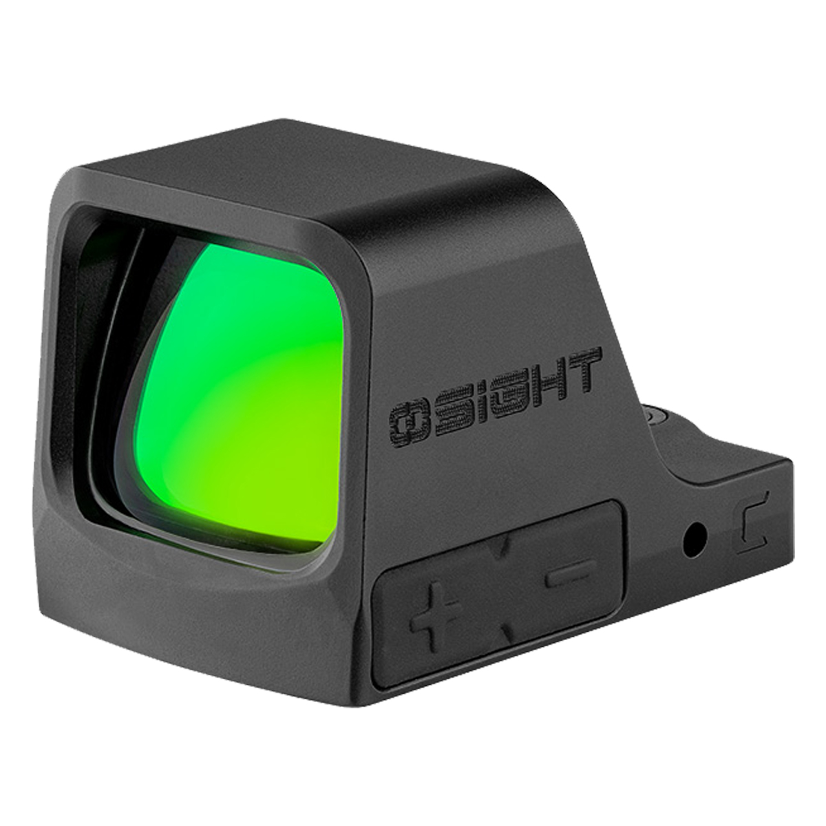  Olight Osight C Open Reflex Optic w/ Replaceable Side-Loading Battery, Green Circle-Dot, Black