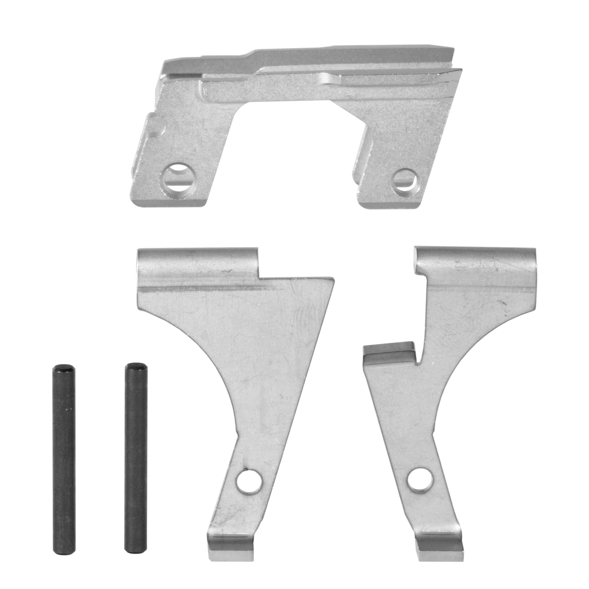 P80 Compact Frame Hardware Kit for G19/G23 – Includes Front Locking Block, Rear Rail Module & Two-Pin Set for Glock Compact Frames