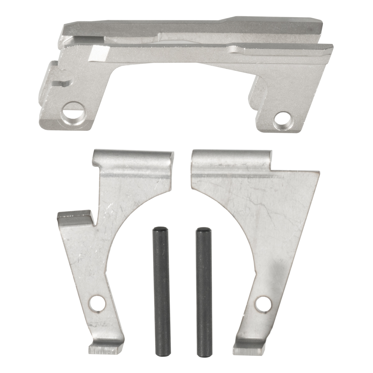  P80 Standard Frame Hardware Kit for G17/G22 – Includes Front Locking Block, Rear Rail Module & Two-Pin Set for Glock Compact Frames