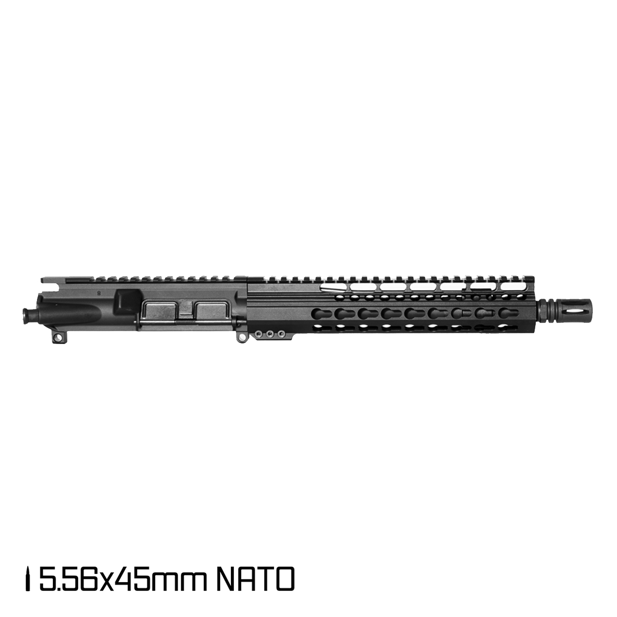 Davidson Defense Full House 10.5-inch Carbine-Gas 1:8 5.56 NATO AR-15 Freefloat Keymod Handguard Pistol Assembled Upper Receiver