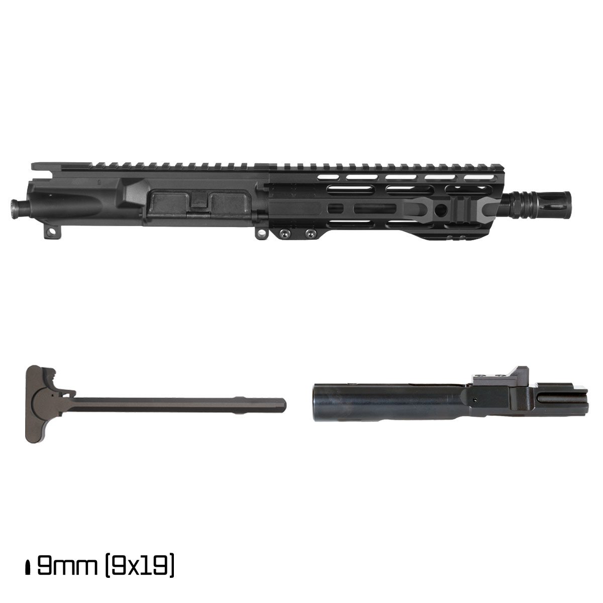 Davidson Defense Atriox 8.3-inch 1:10 9MM AR-9 Freefloat M-Lok Handguard Pistol Assembled Complete Upper Receiver