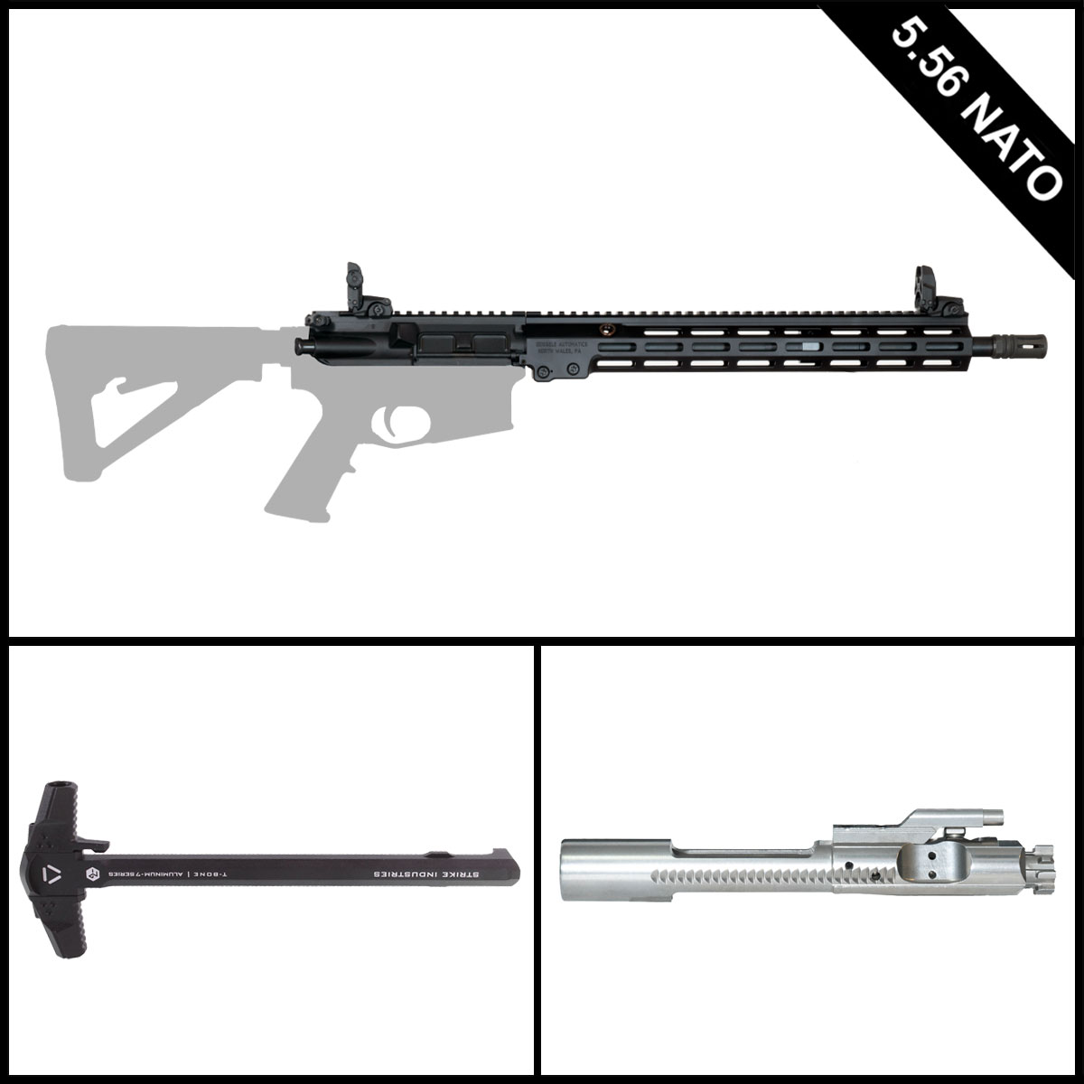  DTT URGI CLONE 16.5-inch AR-15 5.56 NATO Rifle Complete Upper Build