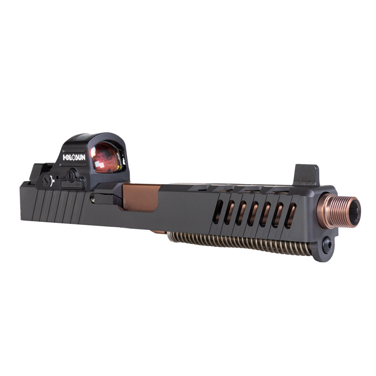 DTT 'Atalanta w/ HS507C-X2' 9mm Complete Slide Kit - Glock 17 Gen 1-3 Compatible