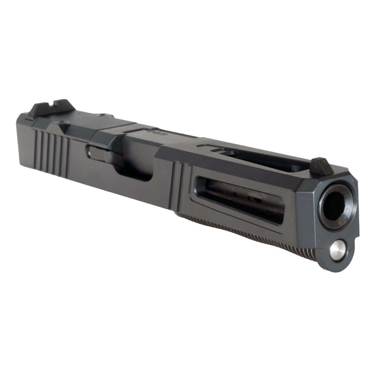 DTT Stiffler MFG Lionheart-Black-Nitrided Ported Barrel Glock 17 Compatible Complete Slide Kit