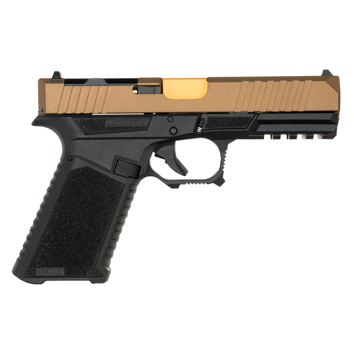 DTT Stiffler MFG Wayfinder Ported Gold TiN Barrel G17 Gen 1-3