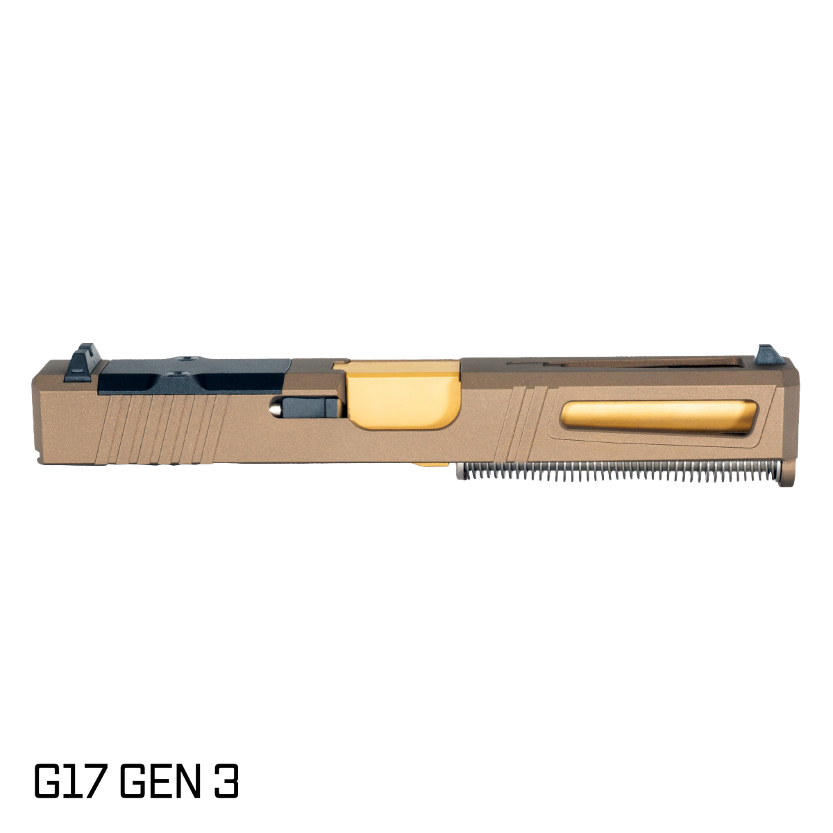 19番セレクトセット ZEV Z19 Complete Duty Slide Kit for Glock 19 Gen 1–3 | 509T Cut