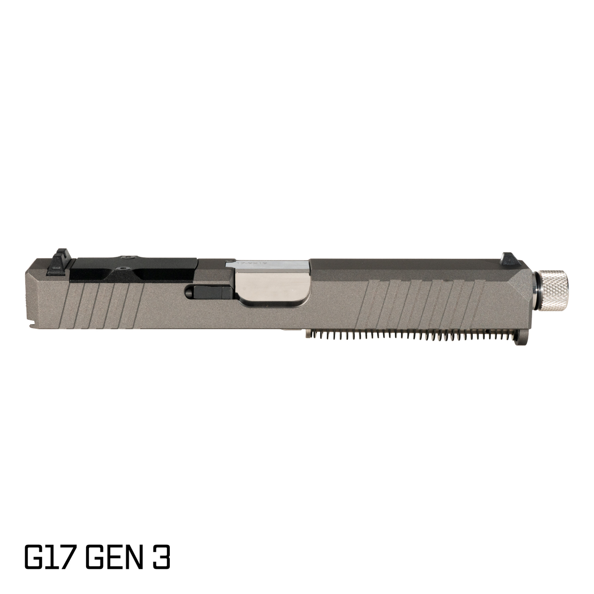 Valkyrie Threaded Polished Stainless Barrel G17 Gen 1-3 Compatible